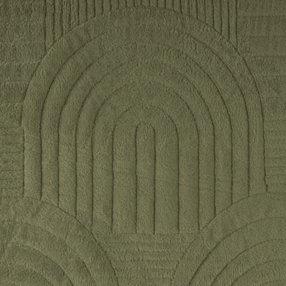 Cuvertura Canapea, Naimeed D4899S, 70x150cm, poliester, pufoasa, matlasata, Verde Inchis - 221.ro