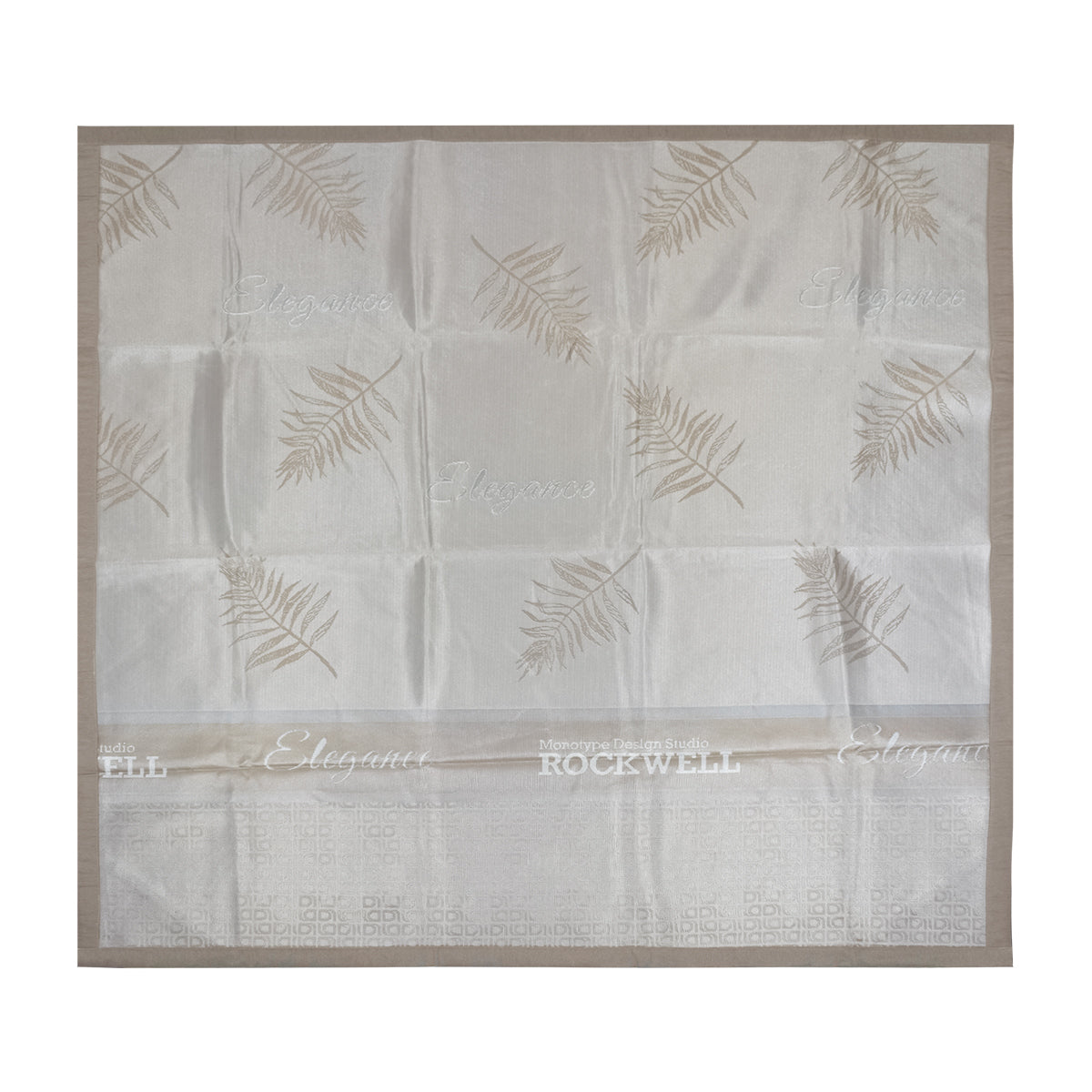 Set lenjerie pat dublu, latime 180cm, Naimeed D4913, model Elegance, Maro