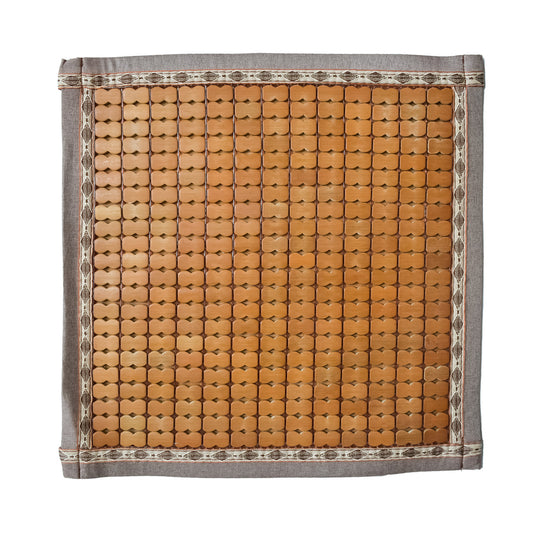 Perna scaun, model din lemn de bambus, Naimeed D4914, Maro