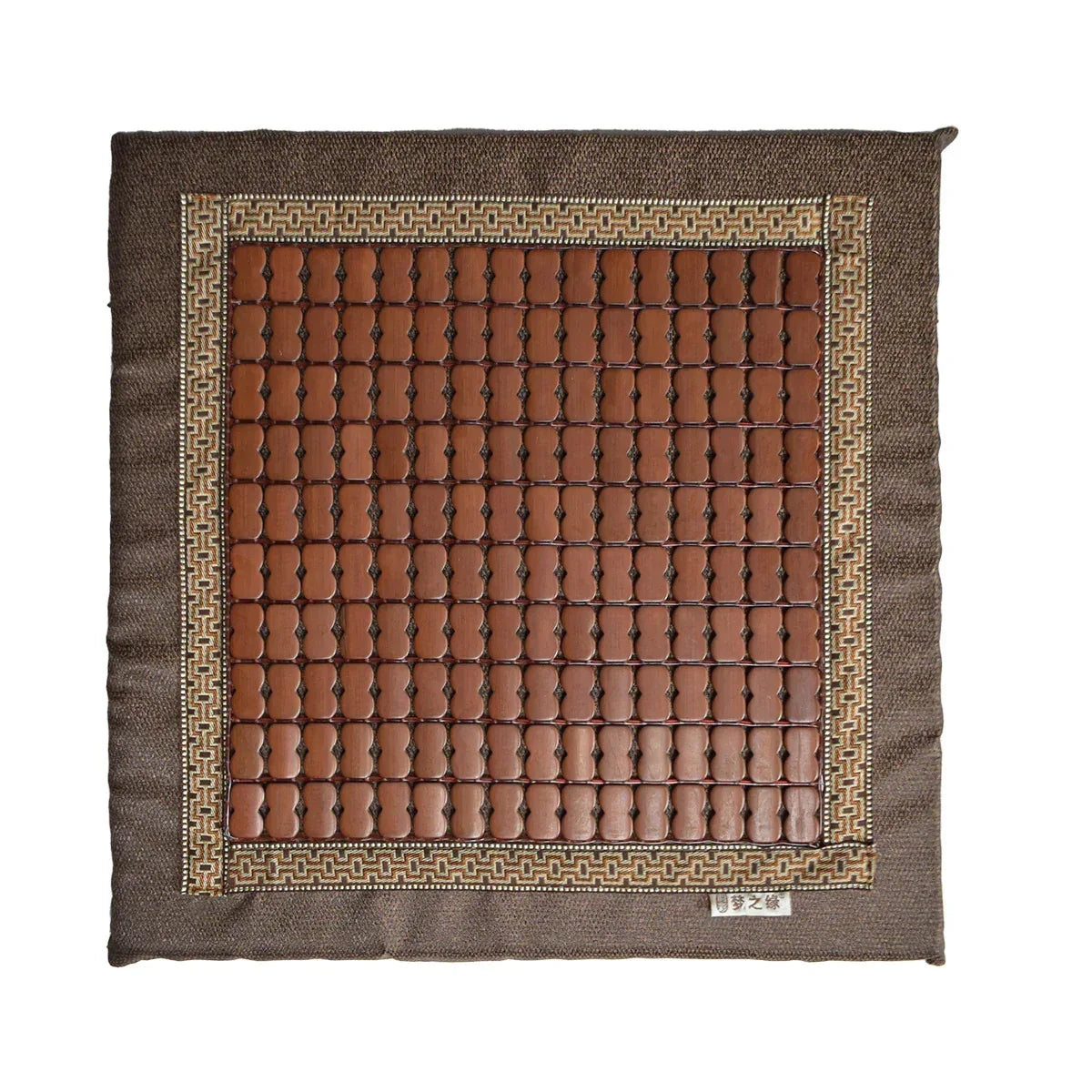 Perna scaun, model din bambus, Naimeed D4917, Maro - 221.ro