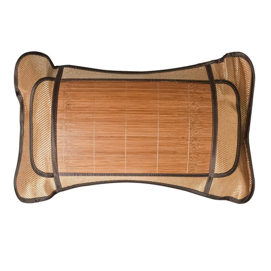 Perna cu model din bambus, frunze de ceai, Naimeed D4925, Bronz - 221.ro