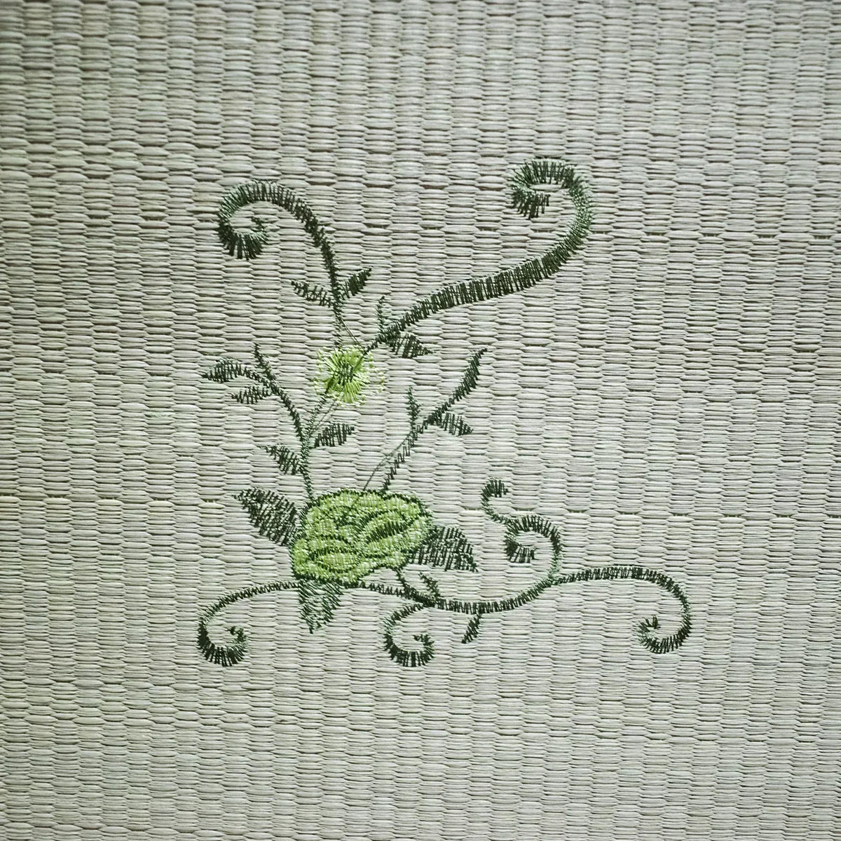 Topper saltea, din bambus, pliabil, Naimeed D4937, Verde - 221.ro