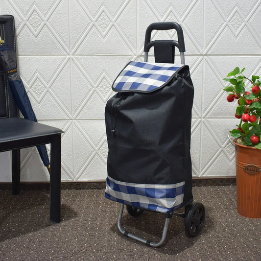 Carucior de piata pliabil, Naimeed D4941, 2 roti, 37 L, Negru - 221.ro