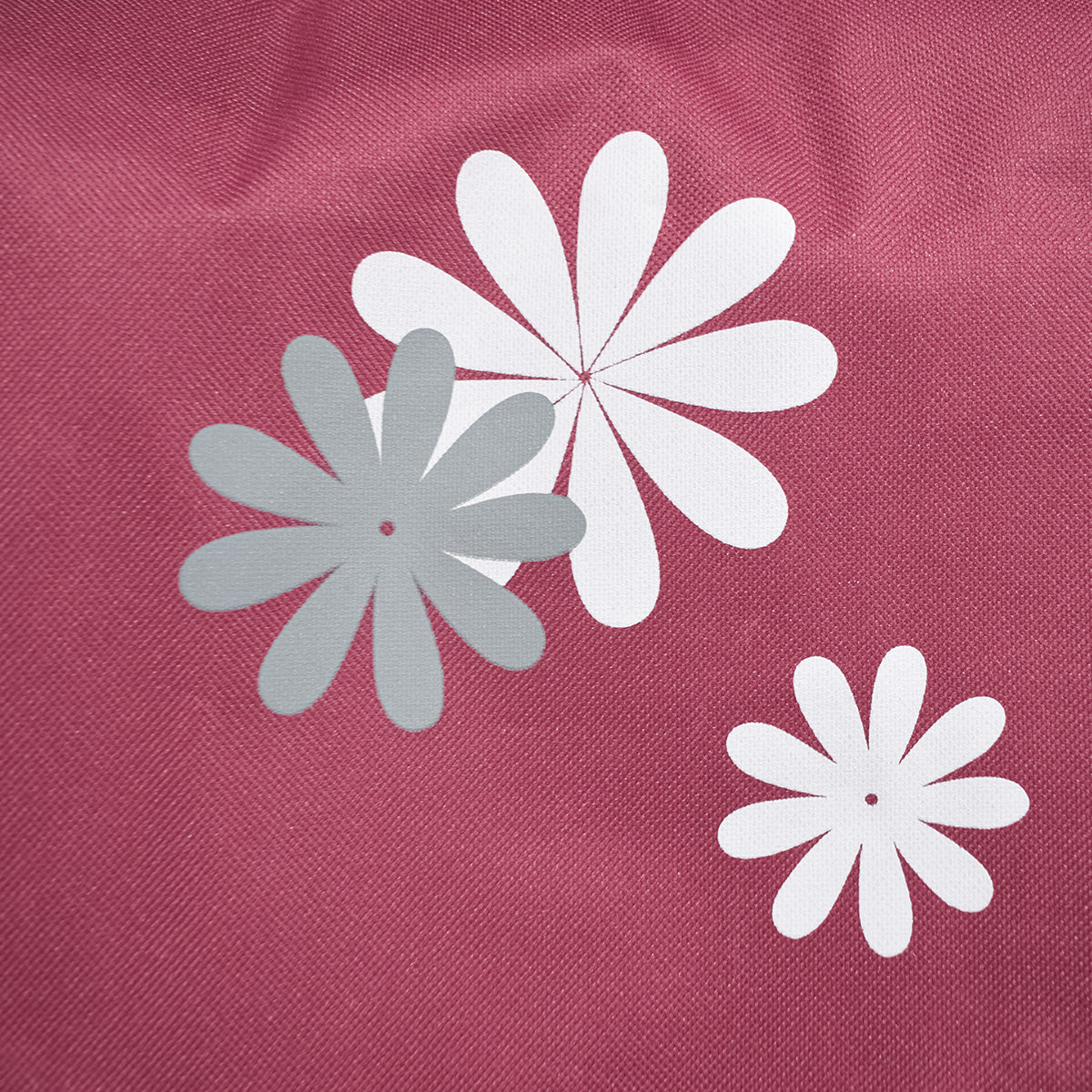 Carucior de piata pliabil, Naimeed D4942, 2 roti, 37 L, Rosu