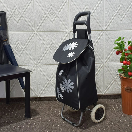 Carucior de piata pliabil, Naimeed D4942, 2 roti, 37 L, Negru - 221.ro