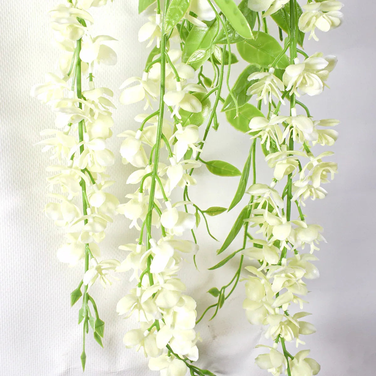 Planta artificiala curgatoare, inaltime 100cm, Naimeed D4952, Alb - 221.ro