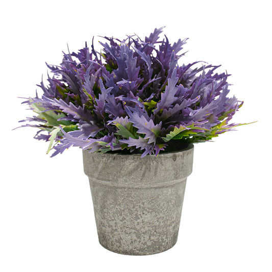 Planta Artificiala cu Ghiveci, D4955, Mov