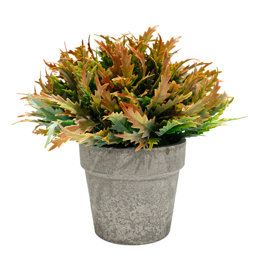 Planta Artificiala cu Ghiveci, D4955, Portocaliu