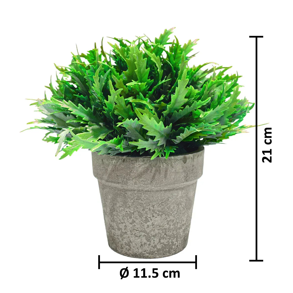 Planta Artificiala cu Ghiveci, D4955, Verde - 221.ro