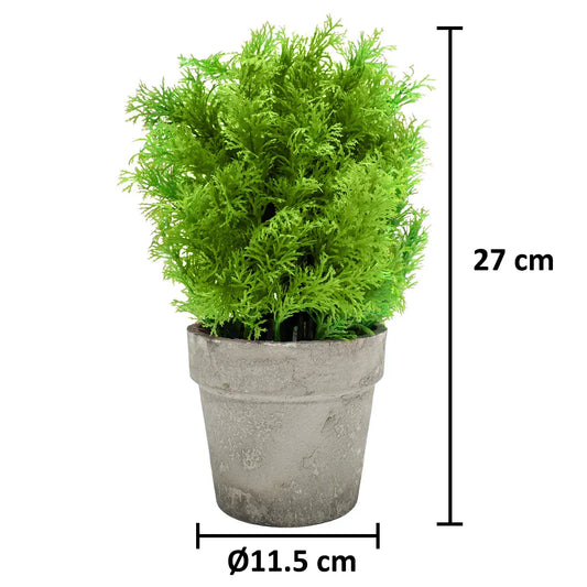 Planta Artificiala cu Ghiveci, D4956, Verde Deschis - 221.ro