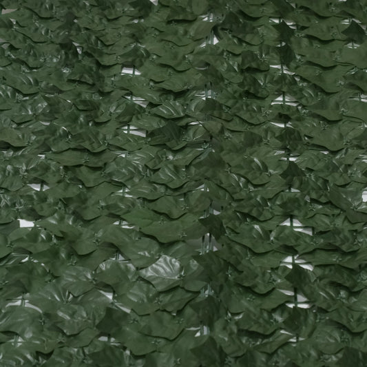 Plasa gard, frunze artificiale, Naimeed D4959, Iedera, paravan pentru balcon, terasa si gard, Verde - 221.ro
