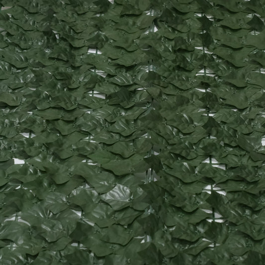 Plasa gard, frunze artificiale, Naimeed D4959, Iedera, paravan pentru balcon, terasa si gard, Verde - 221.ro