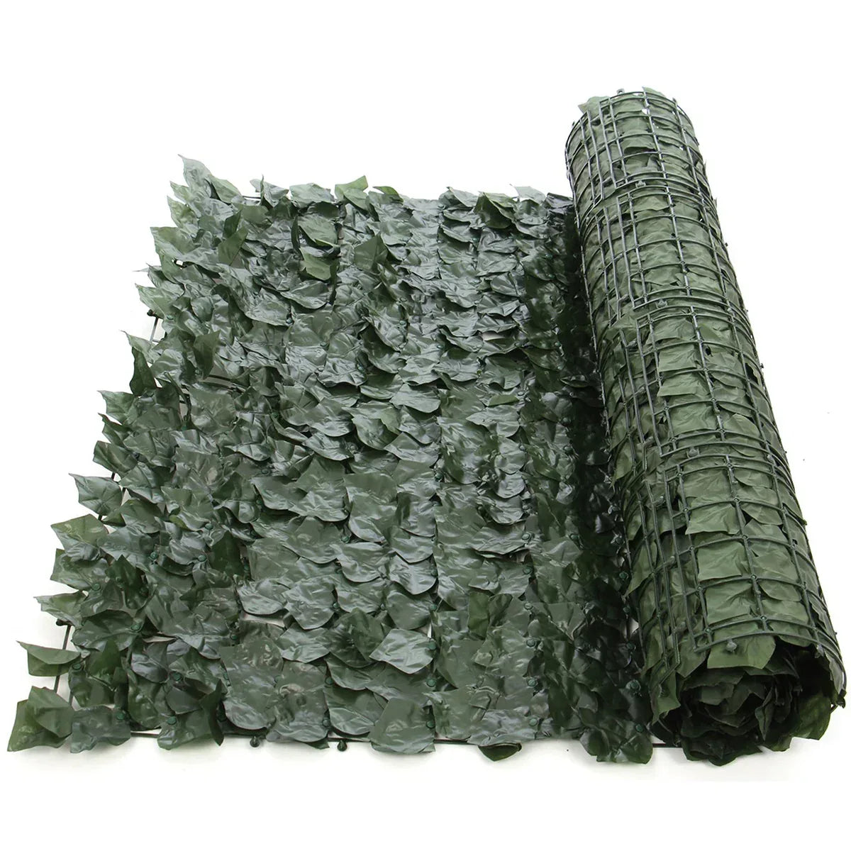Plasa gard, frunze artificiale, Naimeed D4959, Iedera, paravan pentru balcon, terasa si gard, Verde - 221.ro