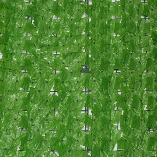 Plasa gard, frunze artificiale, Naimeed D4960, Iedera, paravan pentru balcon, terasa si gard, Verde Deschis - 221.ro