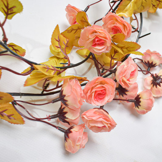 Set 3 ghirlande artificiale, Naimeed D5004, Roz, 1.7m