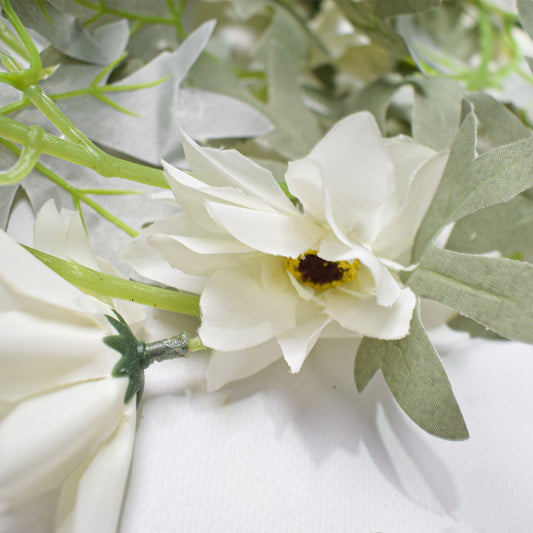 Planta artificiala curgatoare, Naimeed D5006, Alb, 1.7m