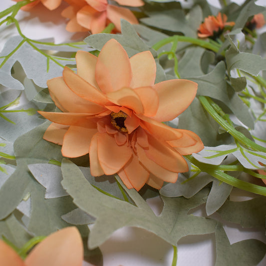 Ghirlanda artificiala, Naimeed D5006, Portocaliu, 1.7m