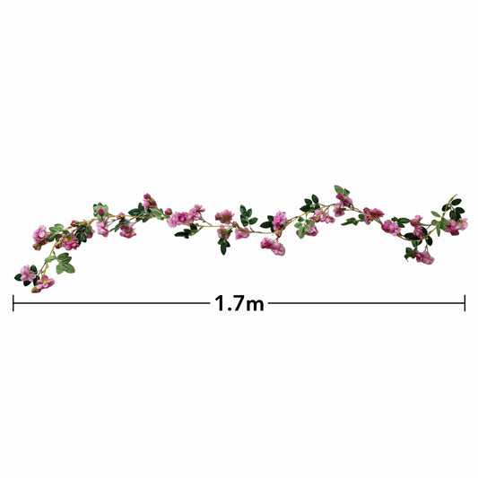 Planta artificiala, tip ghirlanda, Naimeed D5007, Mov, 1.7m