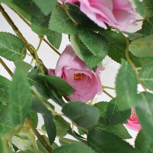 Planta artificiala curgatoare, inaltime 80cm, Naimeed D5011, Roz inchis