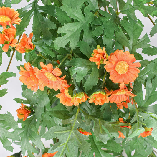 Planta artificiala curgatoare, inaltime 83cm, Naimeed D5012, Portocaliu - 221.ro