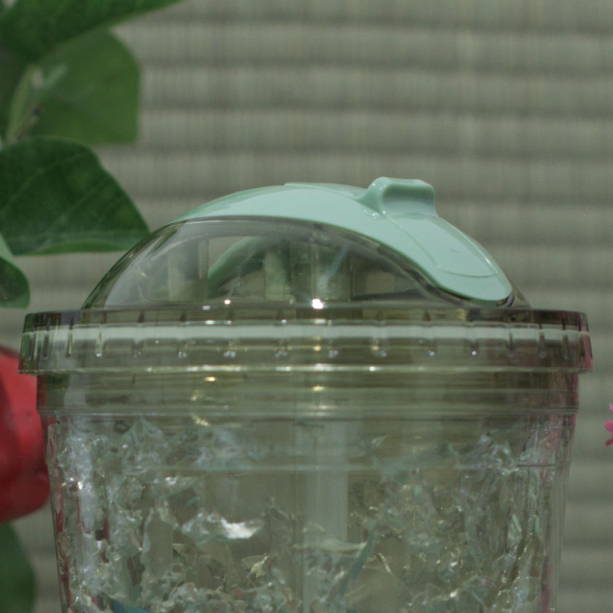 Pahar cu capac, Frosty Mug, Naimeed D5019, Dino-Verde