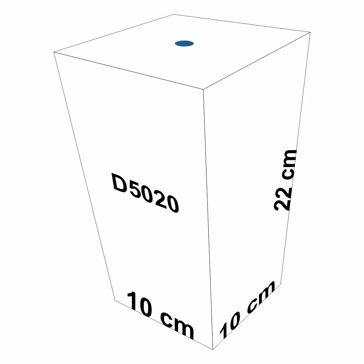 Pahar cu capac si pai, Naimeed D5020, Albastru-unicorn - 221.ro