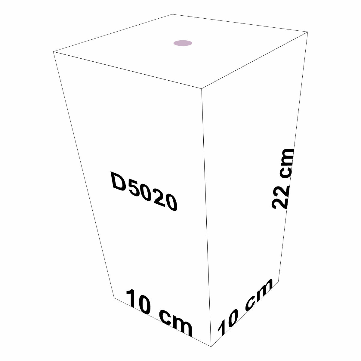 Pahar cu capac si pai, Naimeed D5020, Mov-unicorn