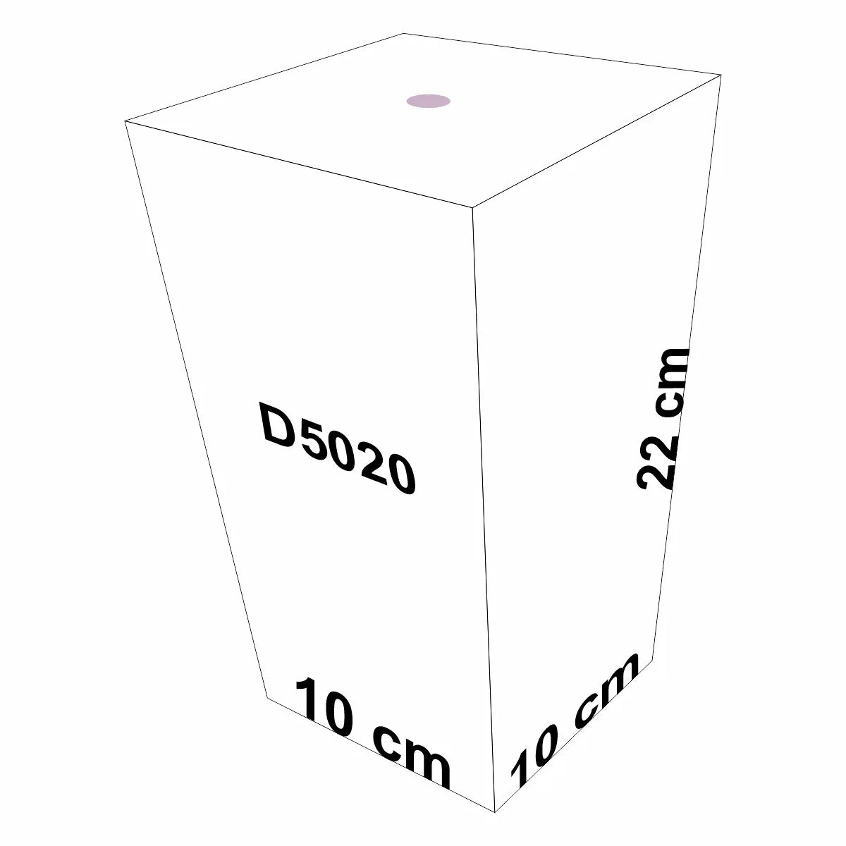 Pahar cu capac si pai, Naimeed D5020, Mov-unicorn - 221.ro