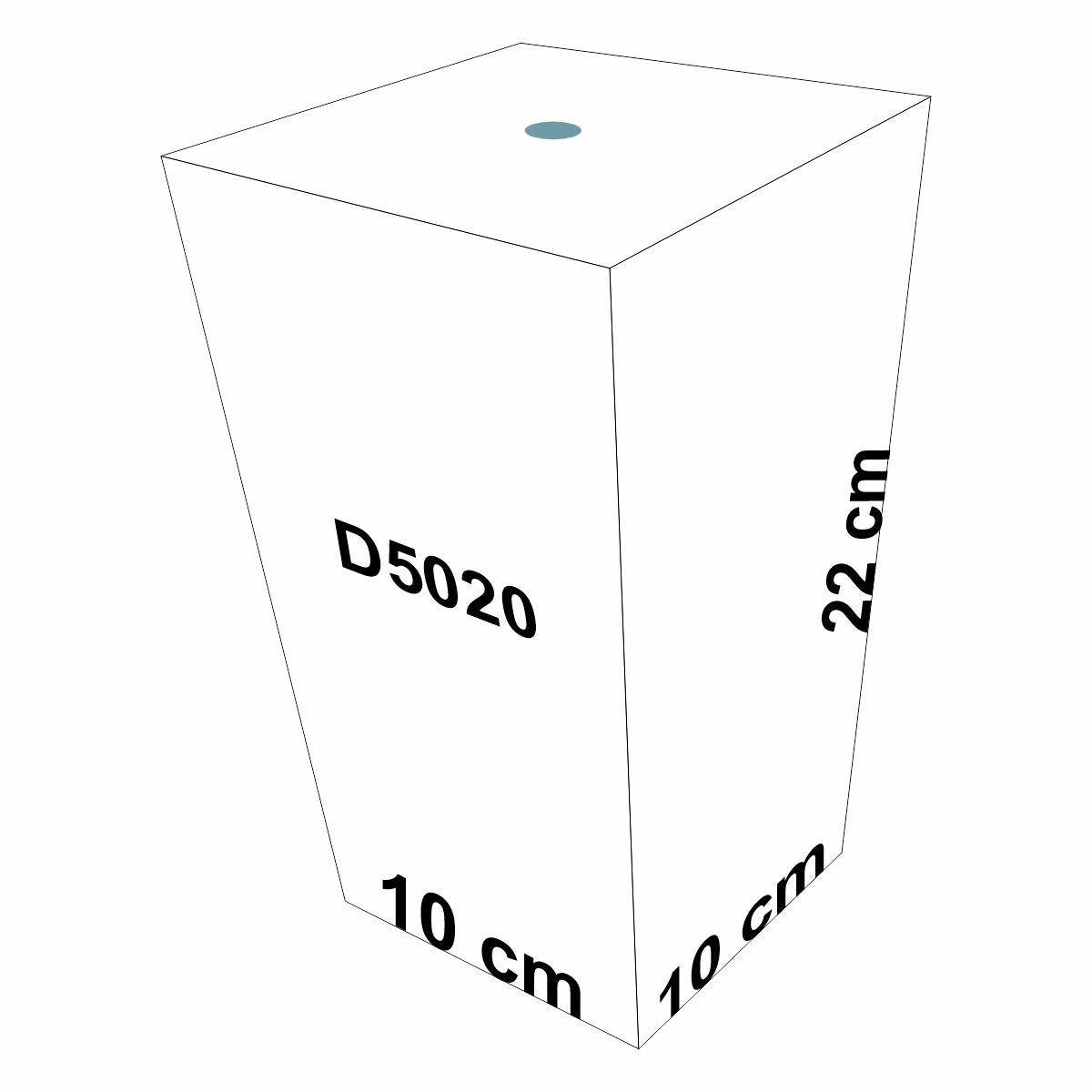 Pahar cu capac si pai, Naimeed D5020, Turcoaz-unicorn