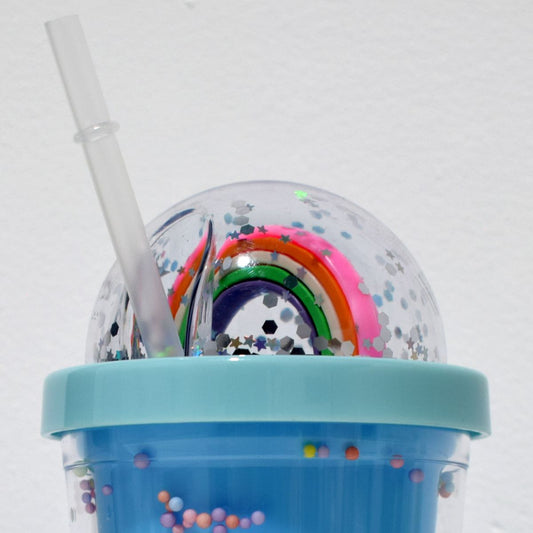 Pahar cu capac, Naimeed D5021, Albastru