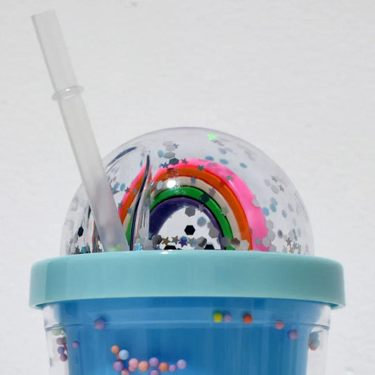 Pahar cu capac, Naimeed D5021, Albastru - 221.ro