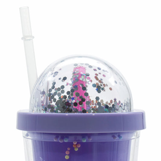 Pahar cu capac, Naimeed D5021, Mov - 221.ro