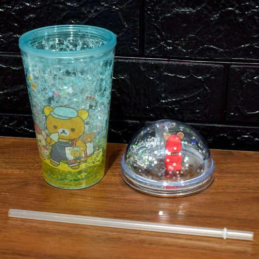 Pahar cu capac, Naimeed D5024, Ursuleț-Galben