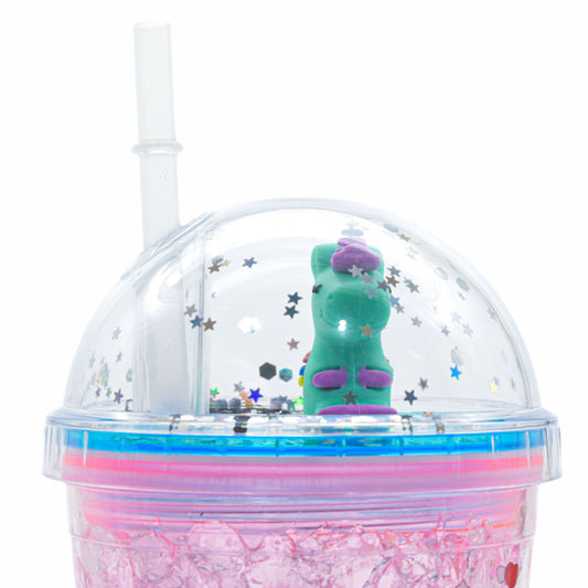 Pahar cu capac, Naimeed D5026, Unicorn-Turcoaz