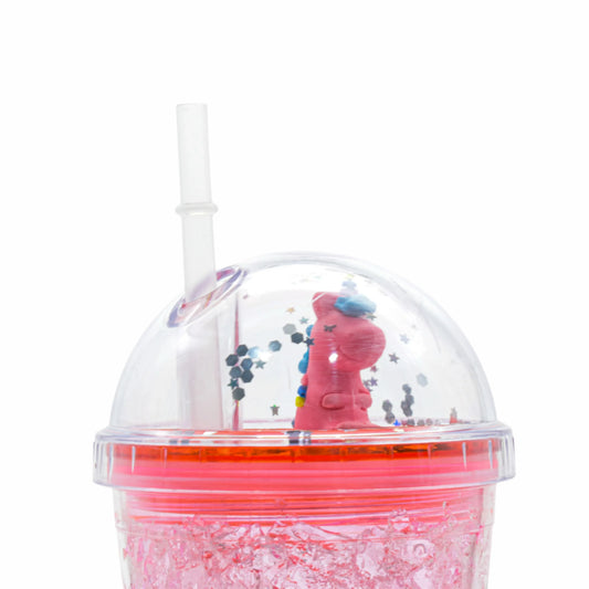 Pahar cu capac, Naimeed D5026, Unicorn-Roz - 221.ro