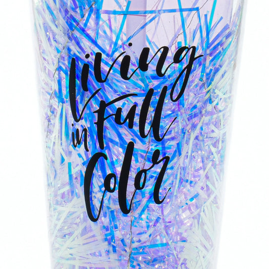 Pahar cu capac, Naimeed D5027, Mov-Paiete - 221.ro