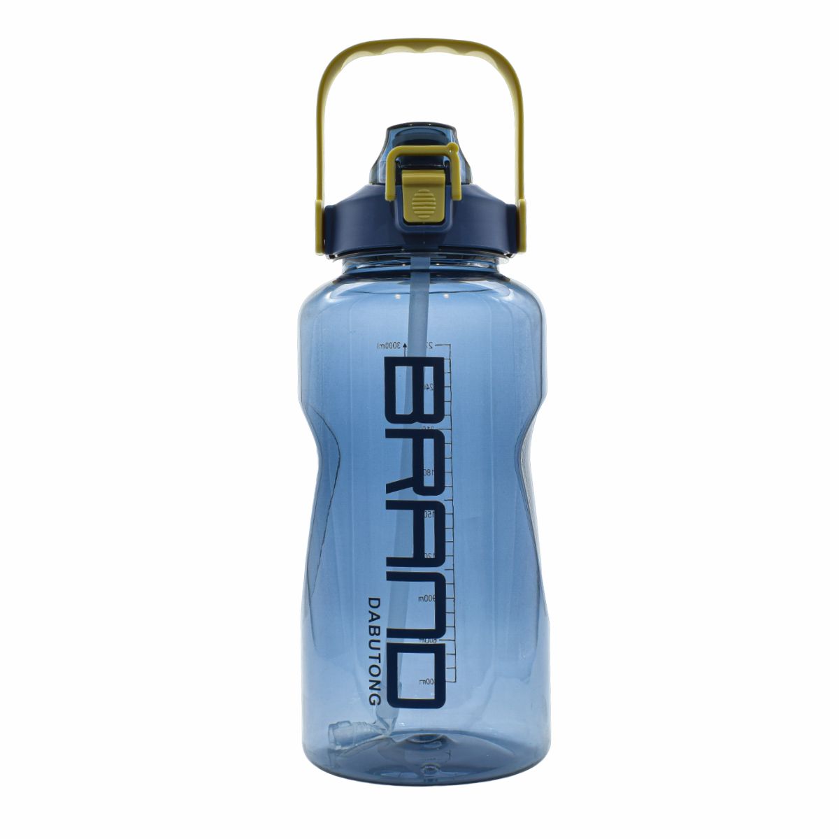 Sticla Apa Sport, Gradata, 2800 ml, Naimeed D5041, Albastru