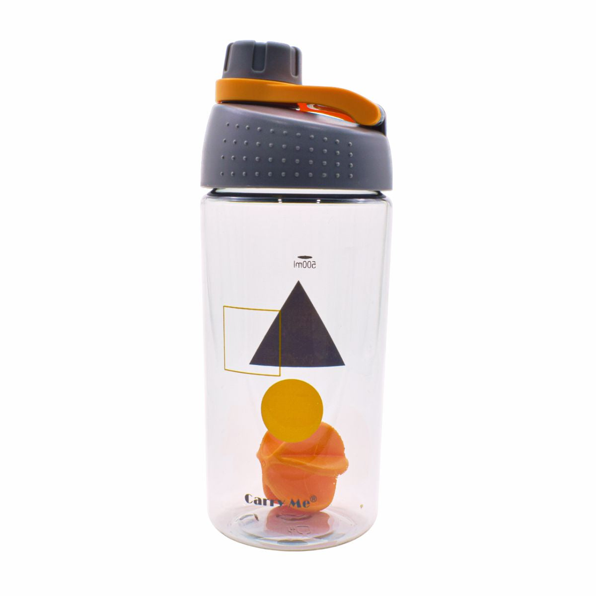 Sticla apa, gradata, 500ml, Naimeed D5045, Gri