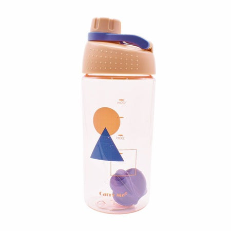 Sticla apa, gradata, 500ml, Naimeed D5045, Roz