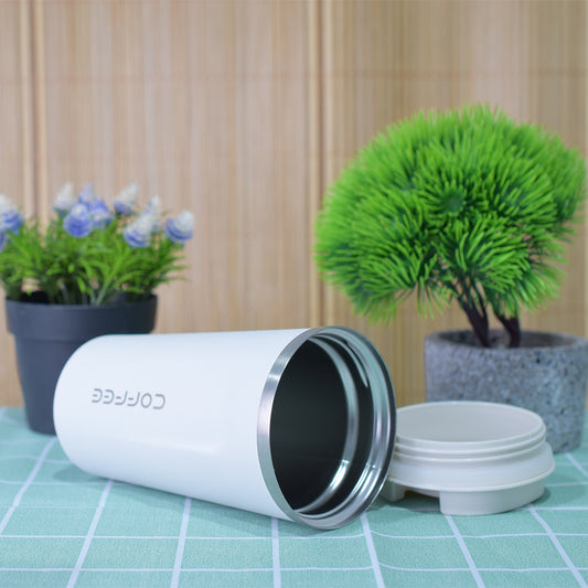 Cana termos, 510ml, din inox, Naimeed D5050, Alb