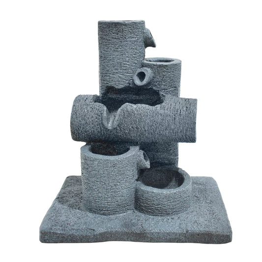 Fantana arteziana, Feng Shui, LED, pompa submersibila, Naimeed D5058, 23x18x27cm - 221.ro