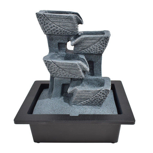 Fantana arteziana, Feng Shui, LED, pompa submersibila, Naimeed D5065, 23x18x27cm