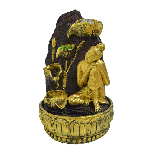 Fantana arteziana, Feng Shui, LED, pompa submersibila, Naimeed D5067, 24x21x38cm