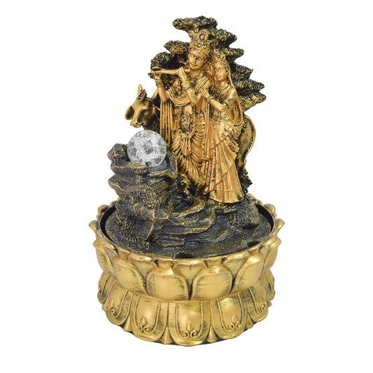 Fantana arteziana, Feng Shui, LED, pompa submersibila, Naimeed D5069, 26x26x41cm - 221.ro