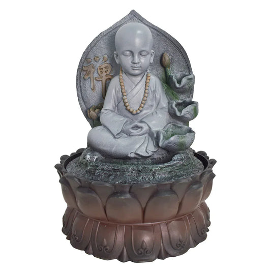 Fantana arteziana, Feng Shui, LED, pompa submersibila, Naimeed D5071, 26x26x39cm - 221.ro
