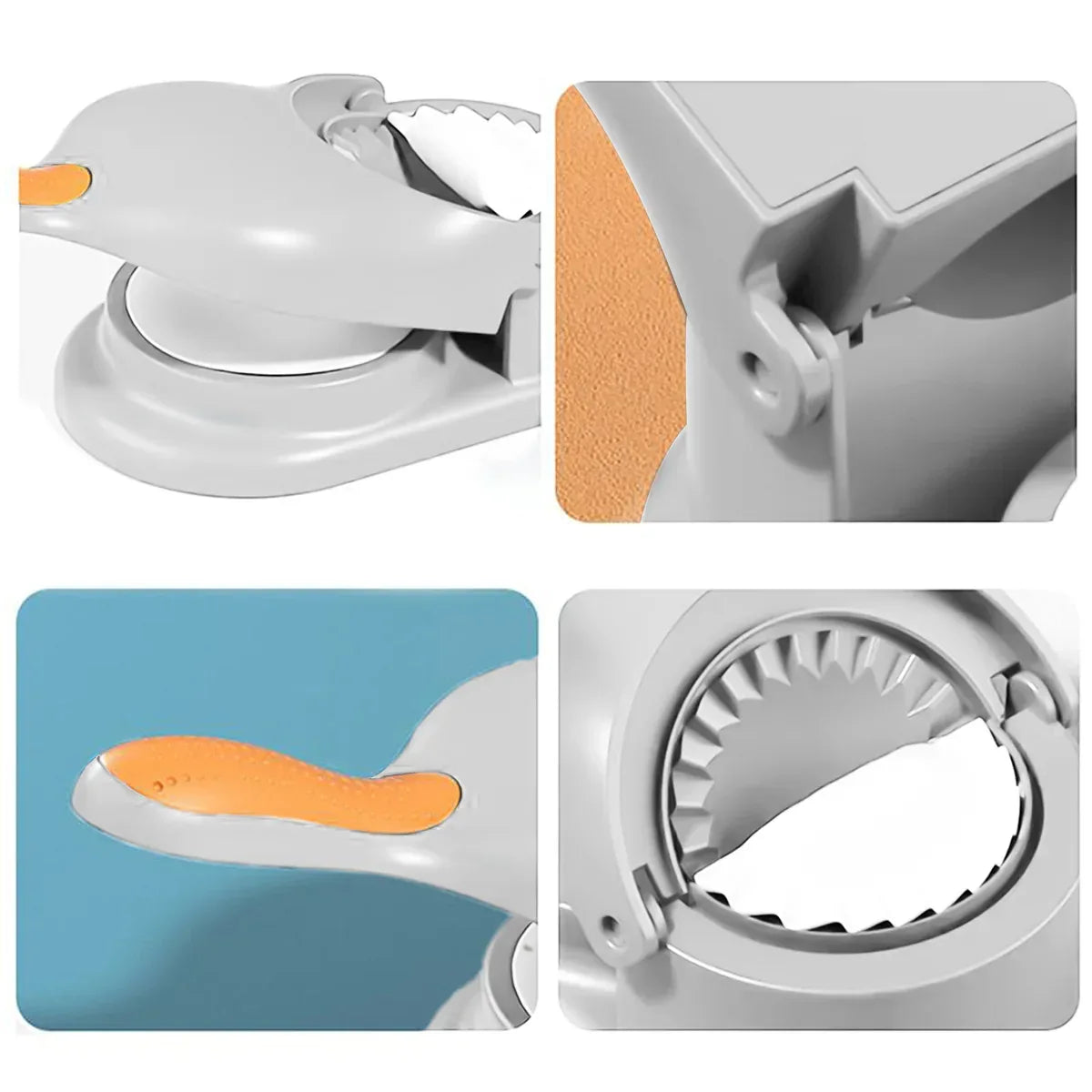 Aparat pentru umplut galuste, coltunasi, ravioli, Naimeed D5118, Alb - 221.ro