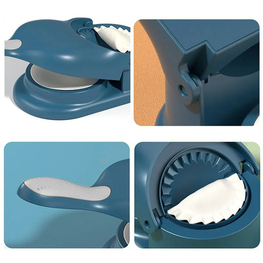 Aparat pentru umplut galuste, coltunasi, ravioli, Naimeed D5118, Albastru - 221.ro