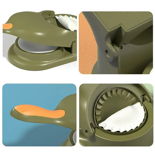 Aparat pentru umplut galuste, coltunasi, ravioli, Naimeed D5118, Verde - 221.ro