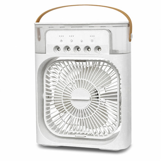 Ventilator, umidificator, Naimeed D5120, alimentare USB, Alb