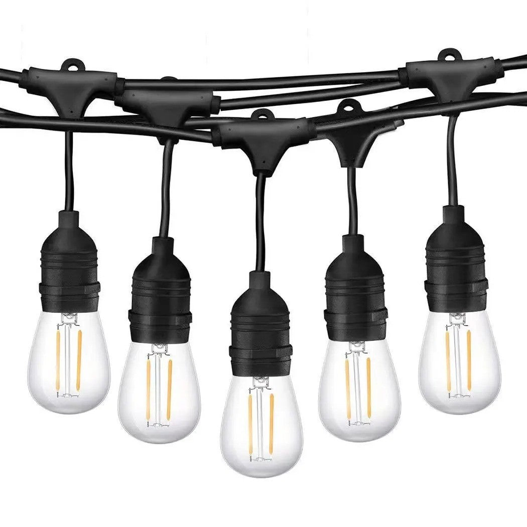 Ghirlanda luminoasa, decorativa, interconectabila, Naimeed D6122, 10m, 10 Becuri LED, Lumina Alb Cald